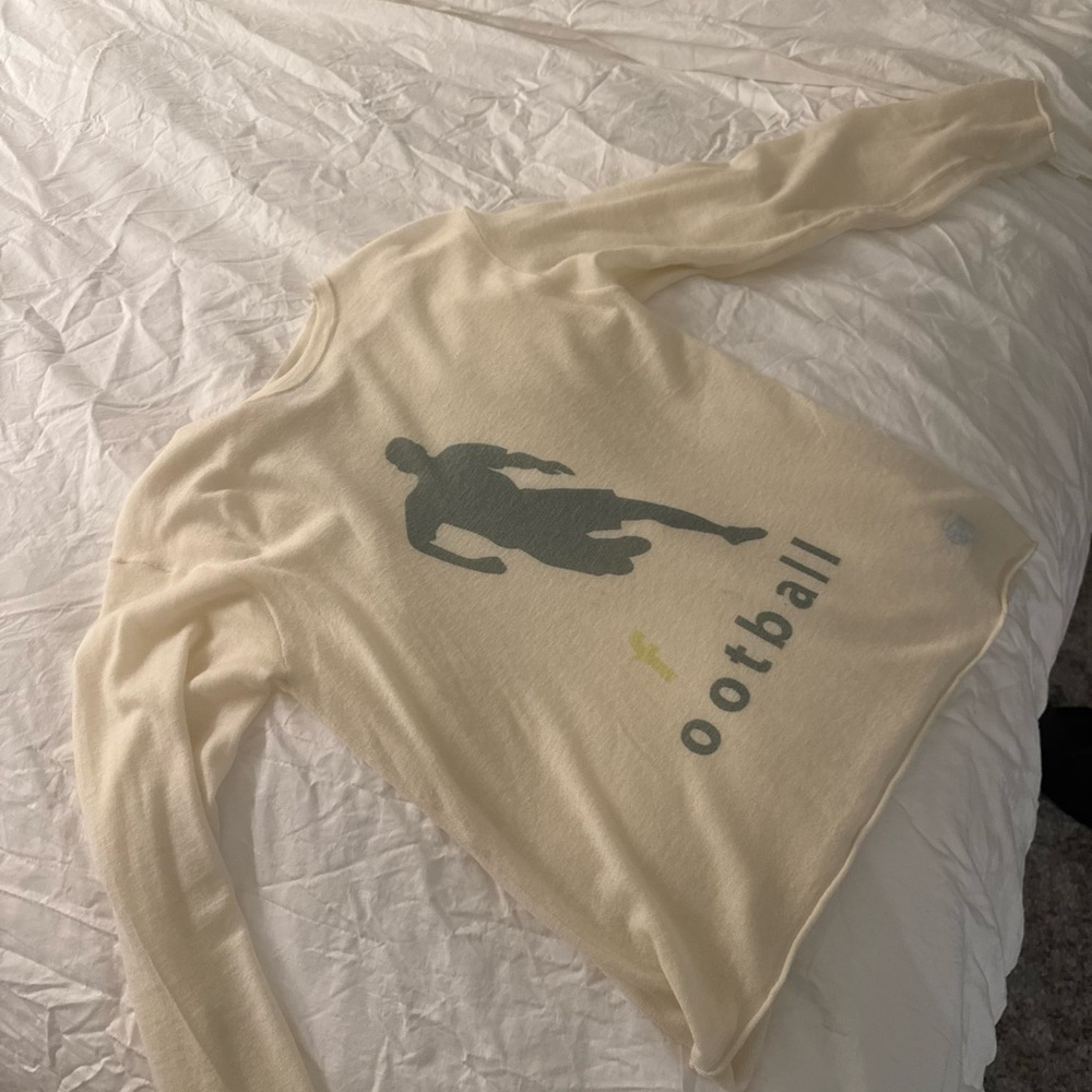 Adrian Cashemere Ootball shirt